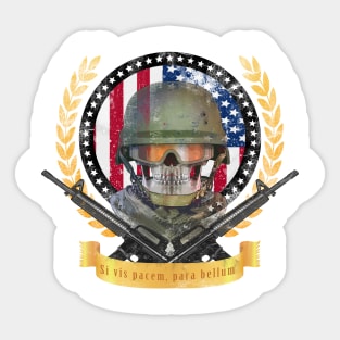 skull of freedom Sticker